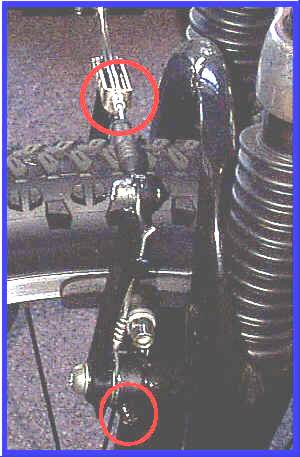fix back brakes on bike